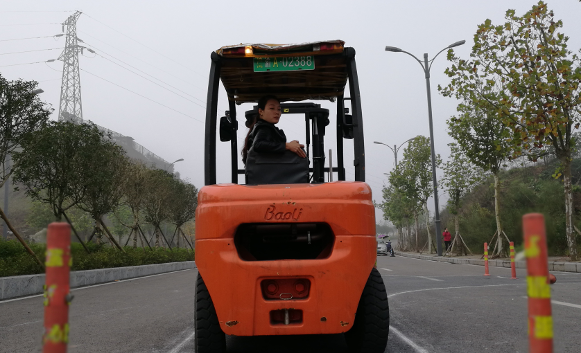 两江新区（鱼复）地区叉车培训顺利完成